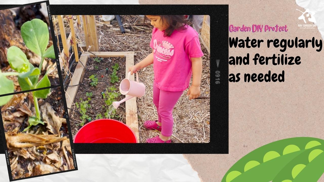 How to build a raised garden bed for kids Ray Garden Day